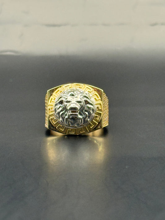 RING LION IN 14K GOLD